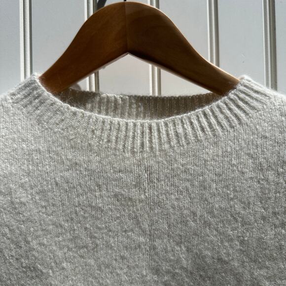 Lauren Manoogian New Suri Alpaca Long Sleeve Crewneck Sweater Celadon Size 1 NWT - Picture 11 of 16